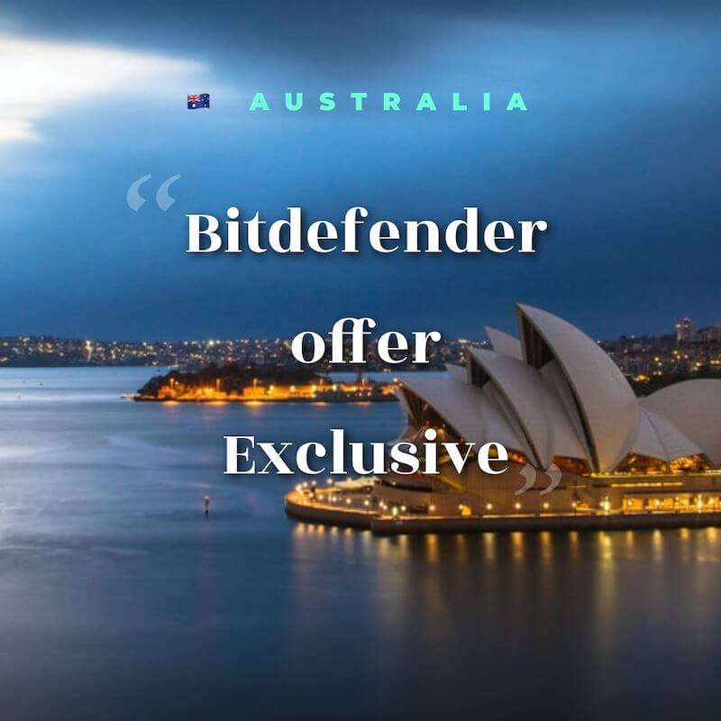 Bitdefender offer Australia 60% off  Discount