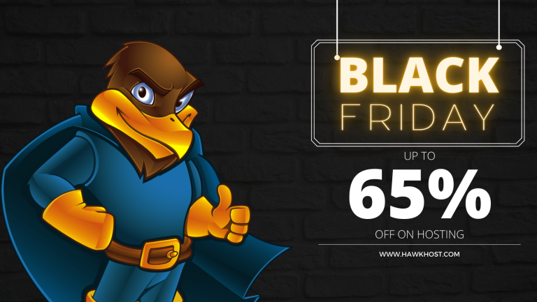 Hawkhost 65% off Black Friday Cloud web hosting coupon