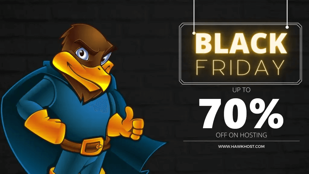 Hawkhost Black Friday coupon discount